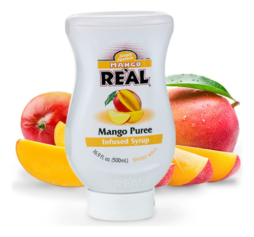 Pack De 12 Jarabe Puree Real Mango 500 Ml