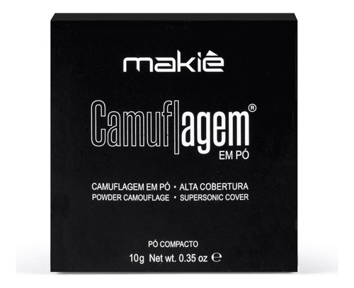 Pó Corretivo Makiê Supersonic Powder Camuflagem Rose Beige