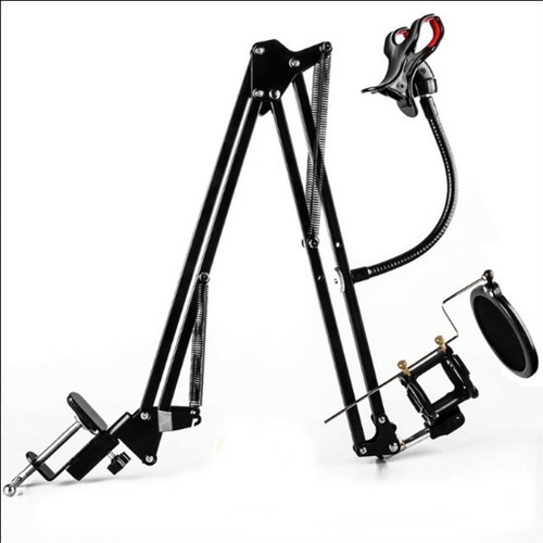 - Soporte Flexible Pinza Microfono Celular Flexible