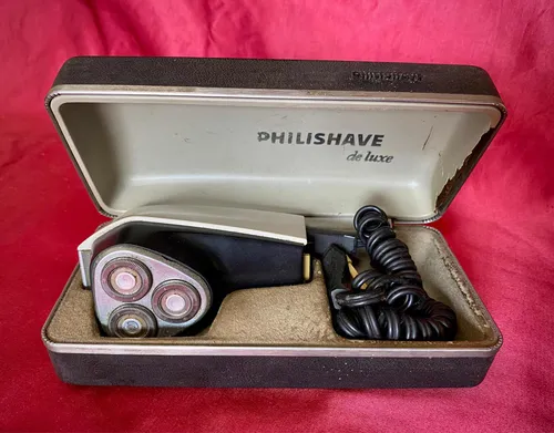 Antigua Afeitadora Phillips Philishave En Estuché Original (Usado)
