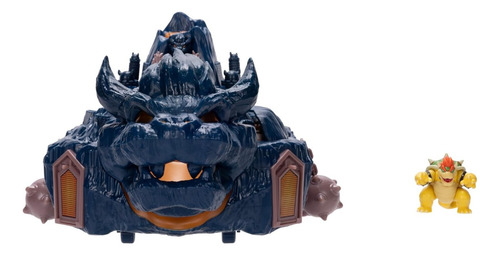 Castillo Bowser Isla Lava Super Mario Movie Caja Con Detalle