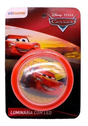 Imagem 1 de 2 de Kit Guitarra Infantil Carros+luminária Com Led.