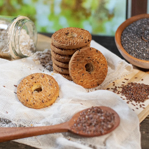 Imagen 4 de 9 de Galletitas Frutigran Avena Chia Y Lino Granix - X6 Paquetes