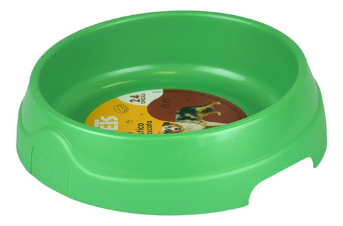 Plato De Plastico 24oz Plato Para Perro Color 1 Pz