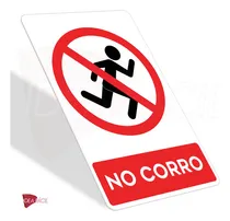 Comprar Señalamiento Blanco Rojo Prohibitivo Prohibido Letrero 20x30