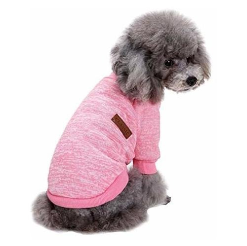 Ropa Mascota Perro Prendas Jersey Suave Cálido Cachorro
