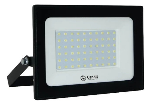 Proyector Reflector Candil Led 50w Exterior Alta Luminosidad Color De La Carcasa Negro Color De La Luz Blanco Neutro 220v