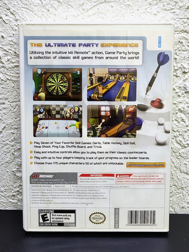 Game Party Nintendo Wii Completo Original (Usado)