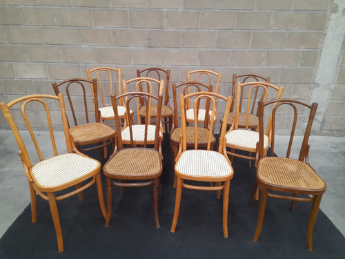 Antiguas Sillas Modelo 56 Thonet Originales C/ Sello 