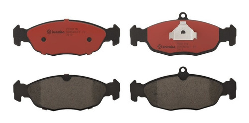 Balatas Delanteras Cerámica Brembo Gm Chevy Comfort 2008