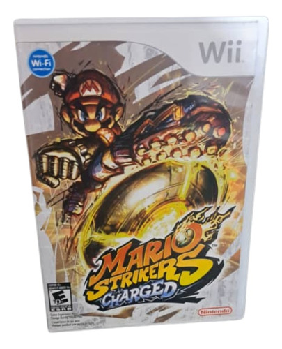 Videojuego Mario Strikers Charged Wii (esrb)