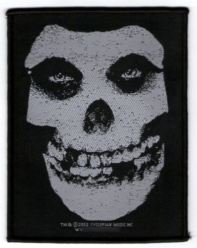 Patch Microbordado - Misfits - Patch 20 - Produto Oficial