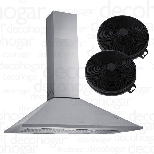 Campana Cocina Extractora Tst Piramidal 90cm Filtro *