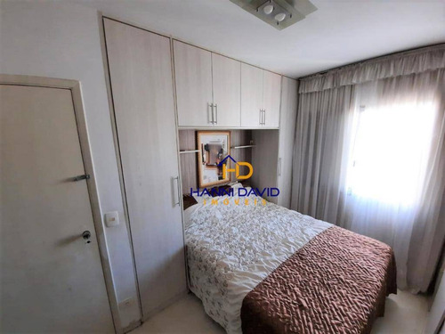 Imagem 9 de 22 de Ótimo Apartamento À Venda Na Vila Monte Alegre, São Paulo - Sp, Com 2 Dormitórios, 1 Suíte, Sala Dois Ambientes, Sacada, 68 M². - Ap3377