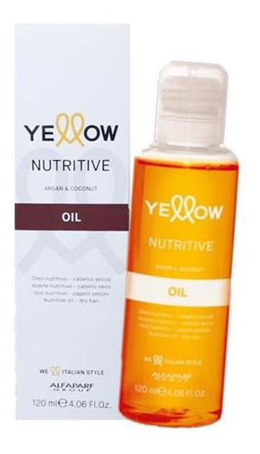 Óleo Yellow Nutritive Argan & Coconut