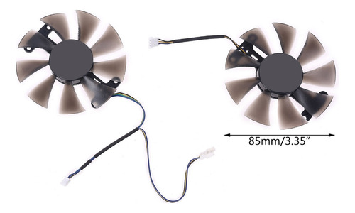 85 Mm Pld10015b12h 0,55 A Rx580 Rx590 For Powercolor