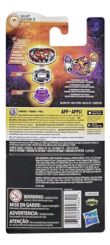 Beyblade Burst Hypersphere Galaxy Zeutron Z5 Sin Lanzador