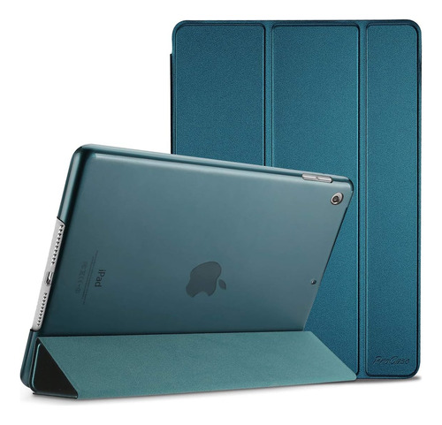 Funda iPad 10.2 Procase Con Soporte Rígido Verde Azulado
