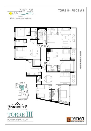 Imagen 25 de 27 de Torre Arenas T4 U715 | Venta Apartamento Monoambiente A Estrenar En Malvín Sur - Rambla - Premium - Full Amenities - Entrega Inmediata!