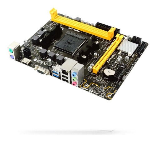 Kit Placa Mae Mb Biostar Fm2/+ A68mhe A4 6300 + 4gb Memoria