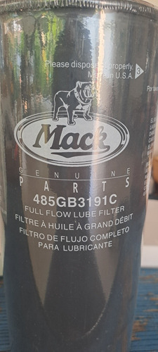 Filtro Aceite Mack  Motor Mp8 Original