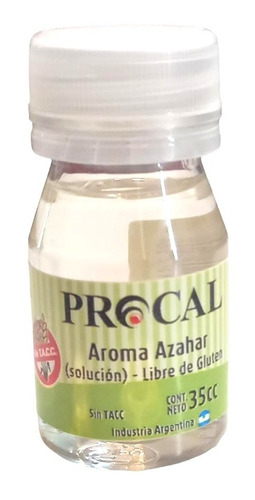 Agua De Azahar Procal Esencia Sabor Natural  35cc 