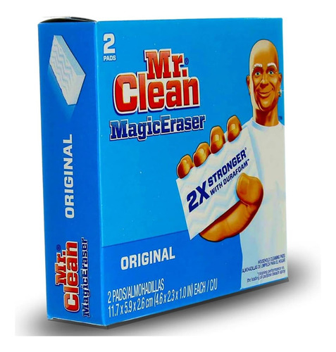 Borrador Mágico Mr Clean Erase And Renew, Original, 2 Impresiones.