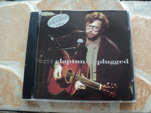 Cd Eric Clapton Unplugged Primeira Tiragem