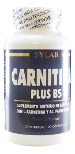 Carnitina Plus B5 120 Cápsulas Sabor Sin sabor