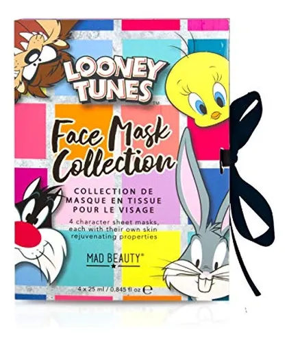 Juego De Máscaras Faciales De Looney Tunes De Mad Beauty pa