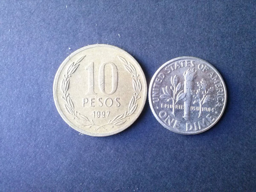 Moneda Estados Unidos One Dime Níquel 2005 Ceca D (c45)