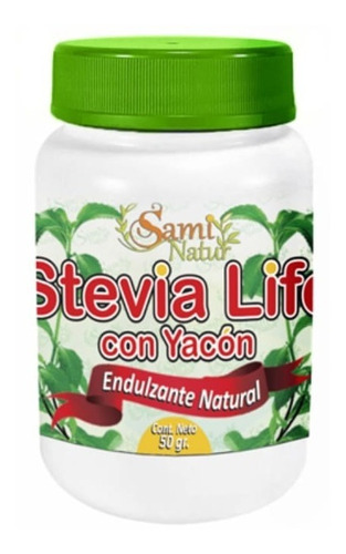 Imagen 1 de 2 de Stevia Life Con Yacon - Producto Peruano 100% Natural