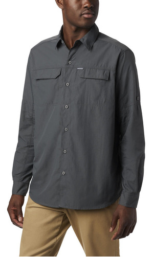 Camisa Silver Ridge2.0 Long Sleeve Shirt Gris Columbia