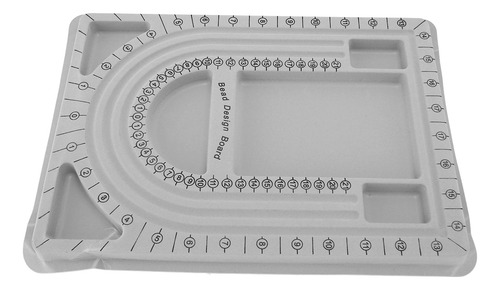 Brazalete Bead Mat, 2 Unidades, Brazalete Gris Flocado