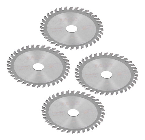 Hoja De Sierra Circular De Carburo Cementado De 4 Piezas Par