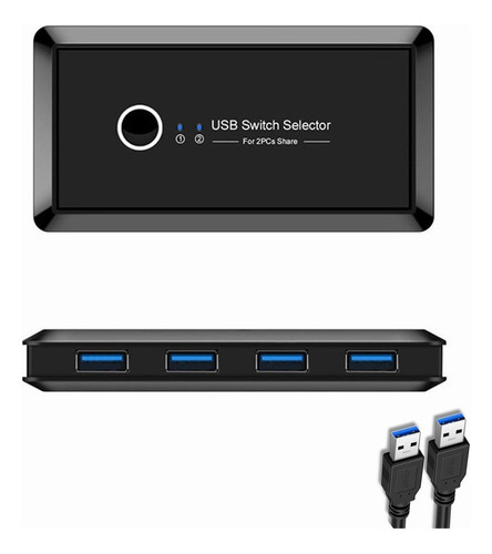 Caja De Interruptores Seletor Usb 3.0 4x2 Puertos