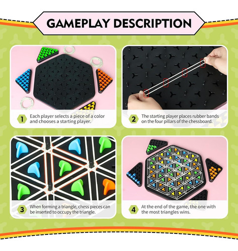 Juego De Ajedrez Chain Triangle Para Juegos Familiares