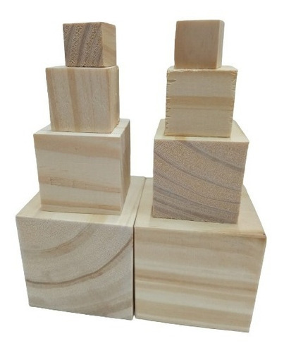 Cubos Macizos De 4 ,5 X4,5 X 4.5  X 10