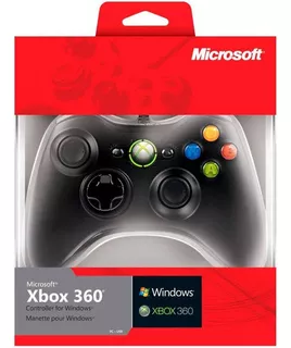 Joystick Xbox 360 Y Pc Original Conexión Por Cable