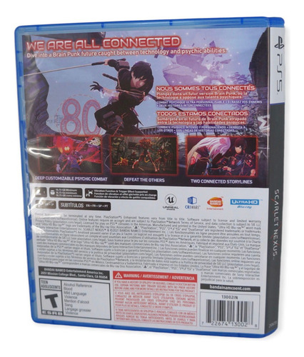 Scarlet Nexus Standard Edition Bandai Namco Ps5 Físico (Usado)