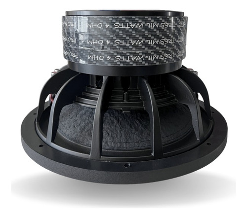 Subwoofer 12'' Triple Iman Ca-sw150012x Carbon Audio Negro