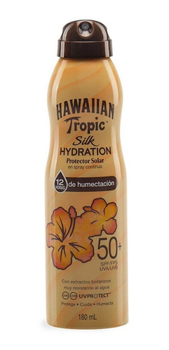 Protector Solar Hawaiian Tropic Silk Hydration Fps50 180 Ml