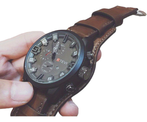 Reloj De Cuero / Casual / Cuarzo