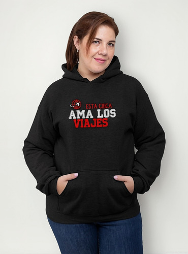 Sudadera Mujer Viajera Ropa Para Mujer Talla 2xl Ama Los Via