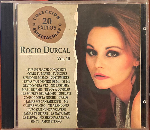 Cd - Rocío Dúrcal / Rocío Dúrcal Vol. 10. Comp (1994)