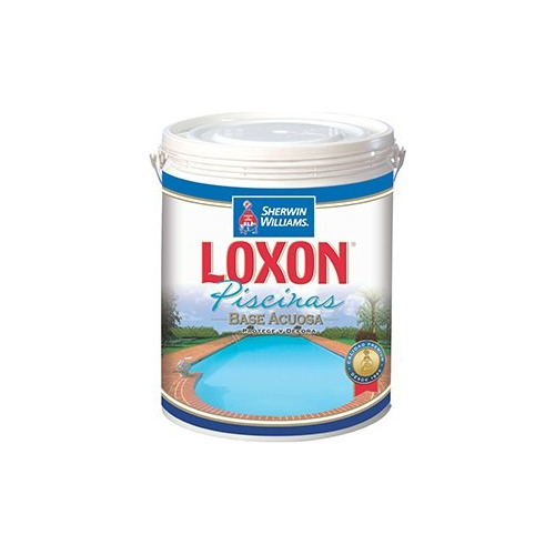 Pintura De Piscinas Loxon Color Azul Sherwin Williams Galon