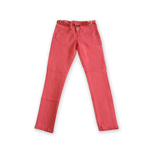 Pantalón Jeniffer Niña Talla 8 Color Salmon