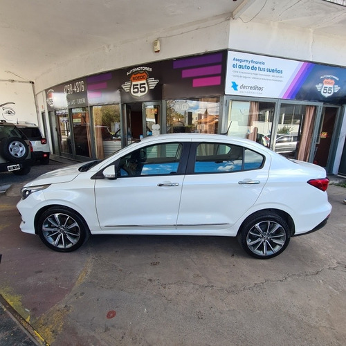 Imagen 3 de 15 de Fiat Cronos 2020 1.8 16v Precision Cuero Camara Blanco Full