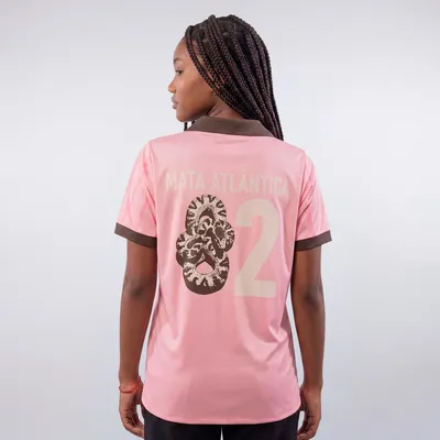 Camisa Seleção Mata Atlântica Biomas Fc Edição Limitada Rosa Biomas Mata Atlântica M Personalizado