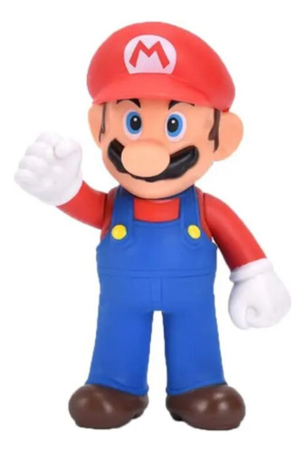 Figura De Acción Muñeco De Juego Mario Bros O Luigi 18cm